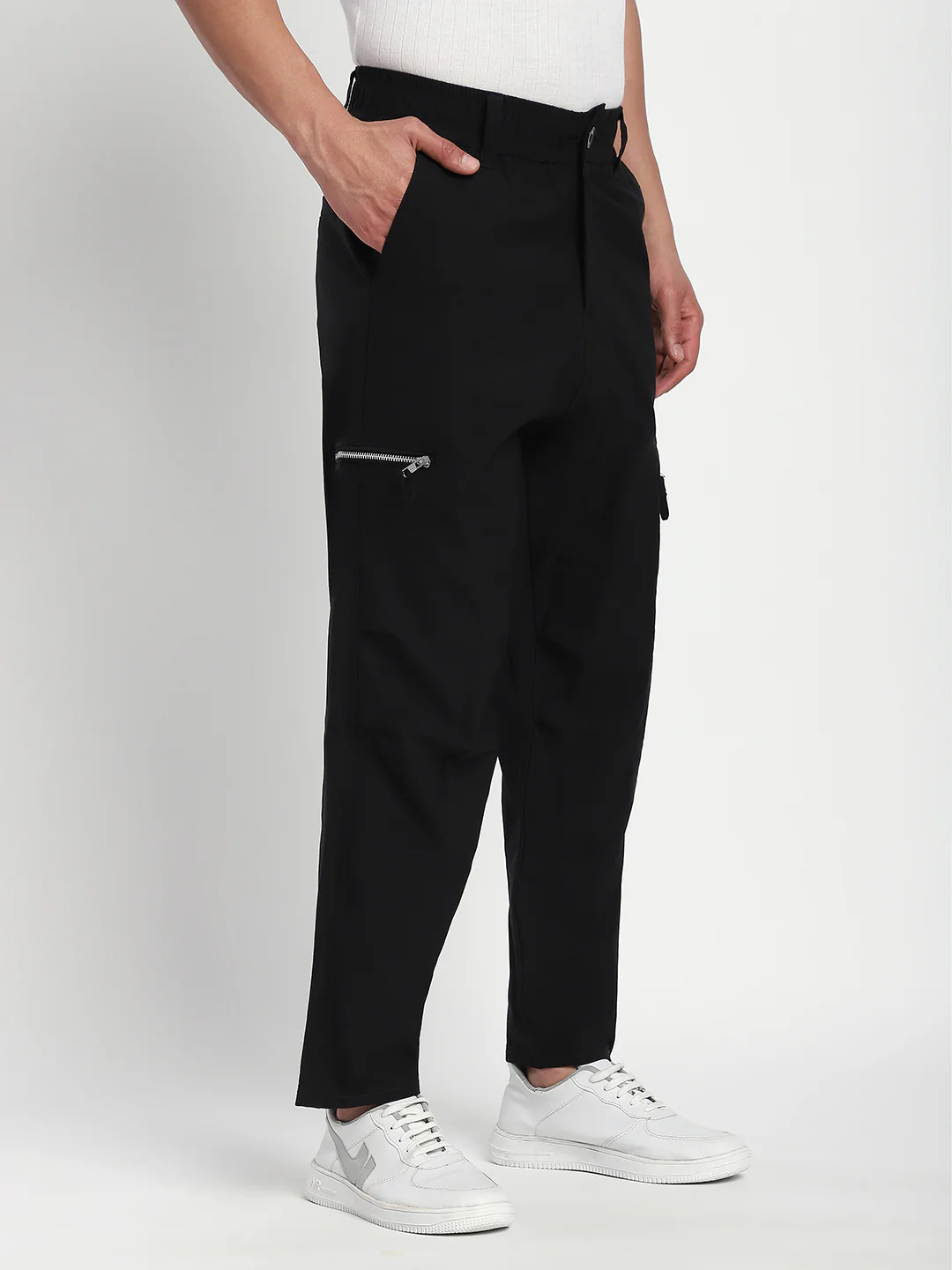 Relaxed Fit 5 Pocket Cargo Pant For Men - Image 4