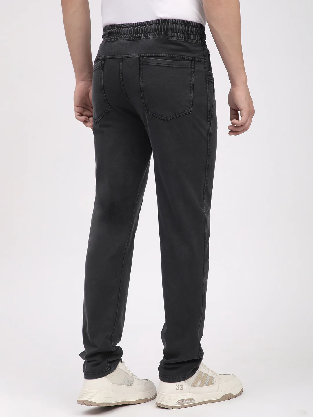 Acid Washed Lower for Men (Black) - Image 3