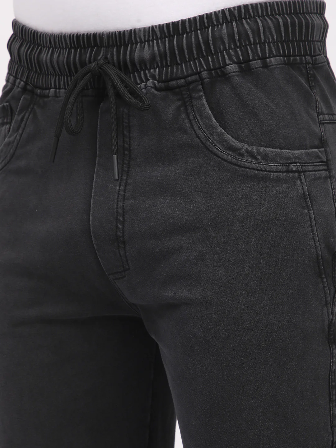 Acid Washed Lower for Men (Black) - Image 5