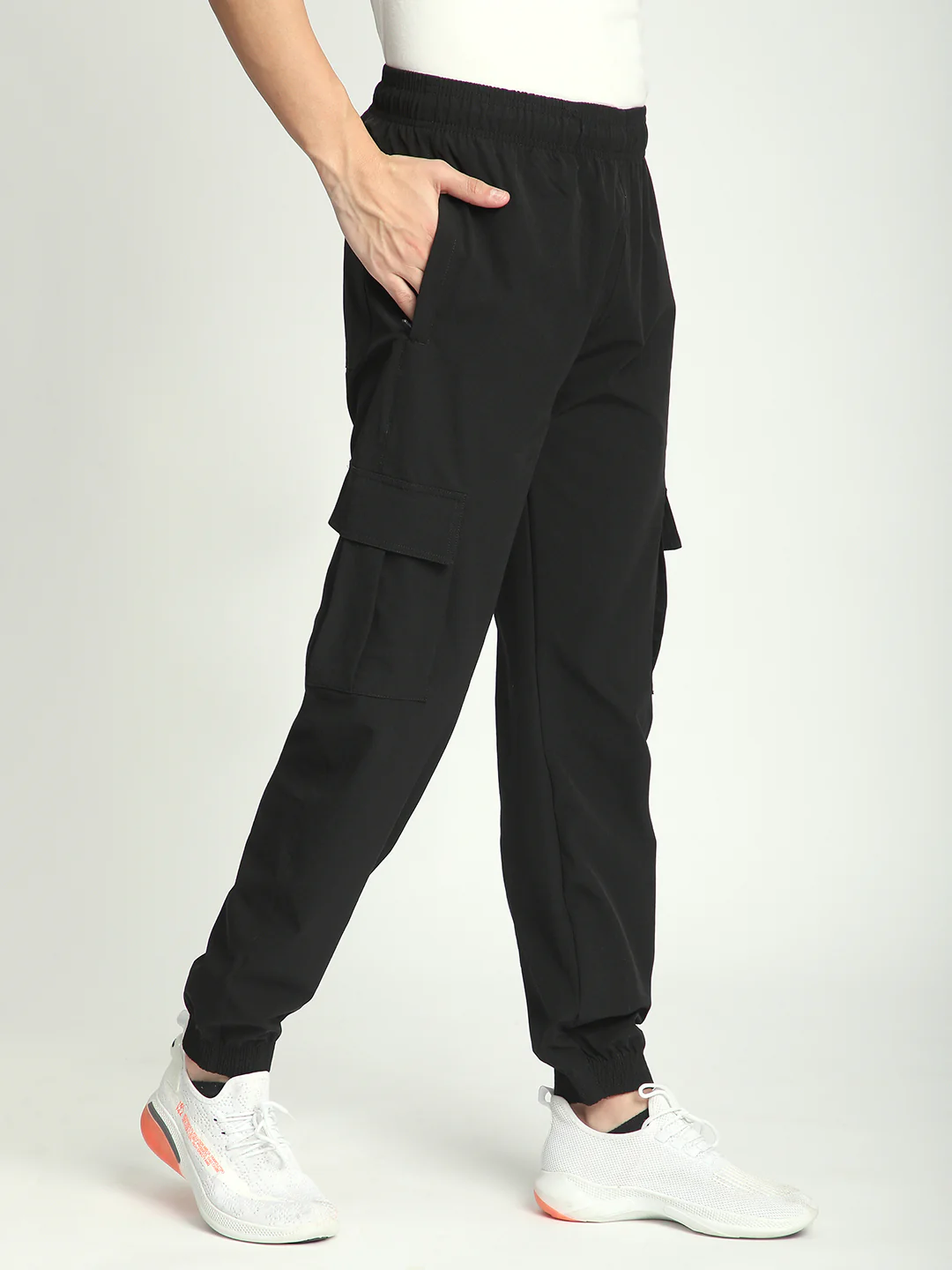 Cargo Jogger for Men. (Black) - Image 3