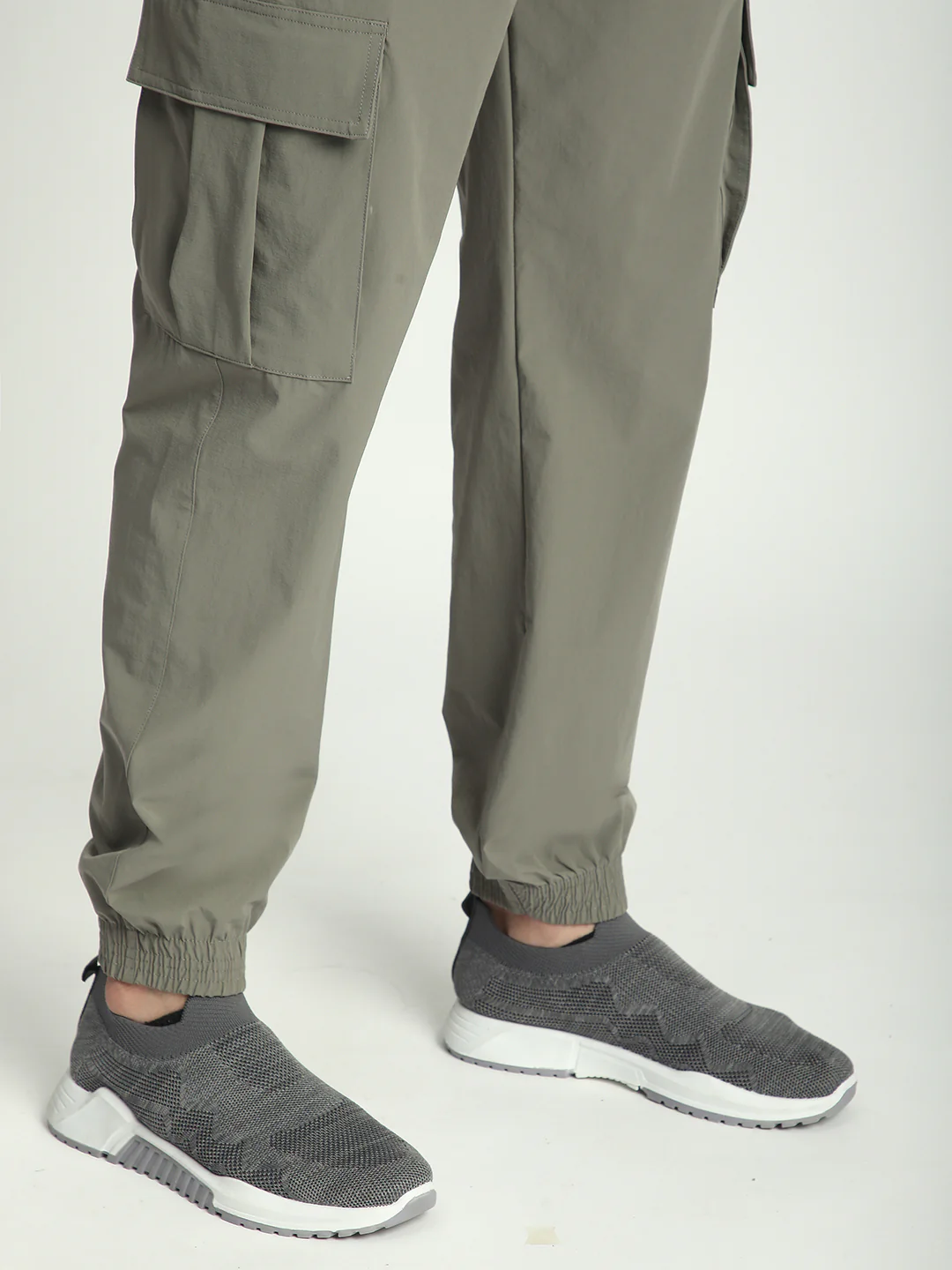 Cargo Jogger for Men. (Stone grey) - Image 6