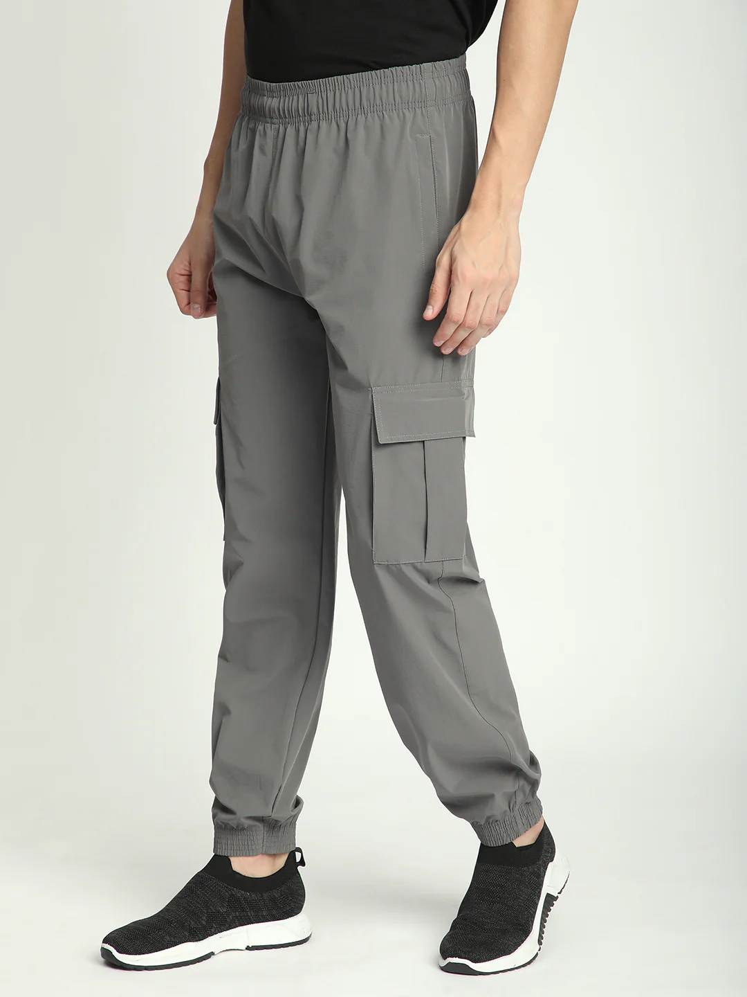 Cargo Jogger for Men. (Charcoal Grey) - Image 4