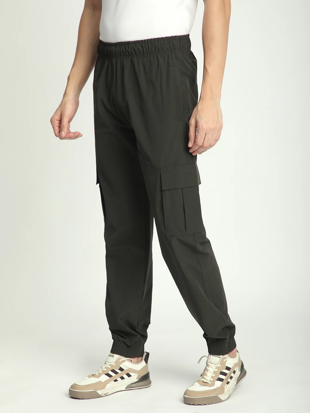 Cargo Jogger for Men. (Olive Green) - Image 4
