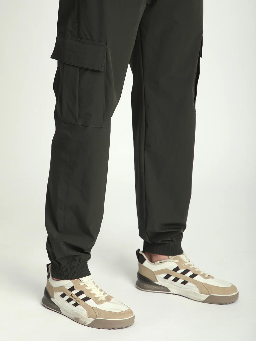 Cargo Jogger for Men. (Olive Green) - Image 7
