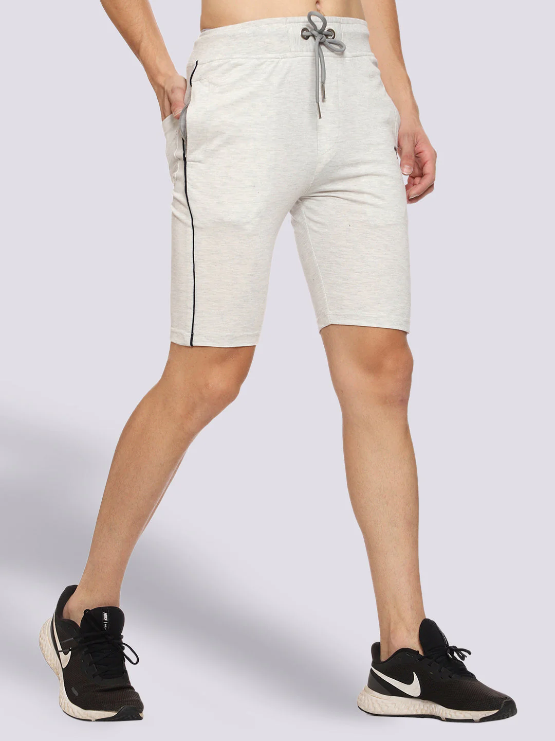 Side Piping Shorts For Men - Image 3