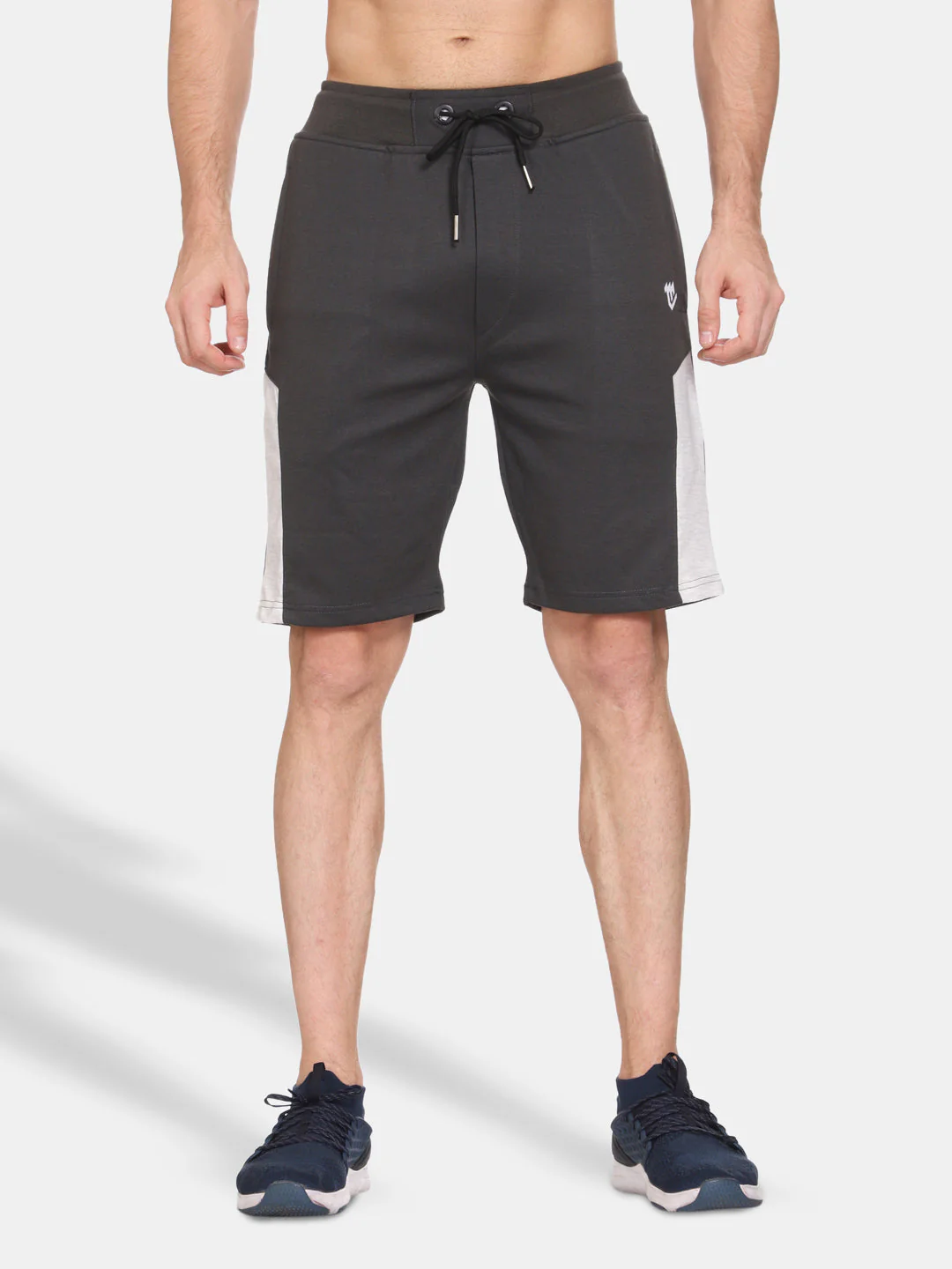 Stylish Charcoal Grey Shorts For Men - Image 3