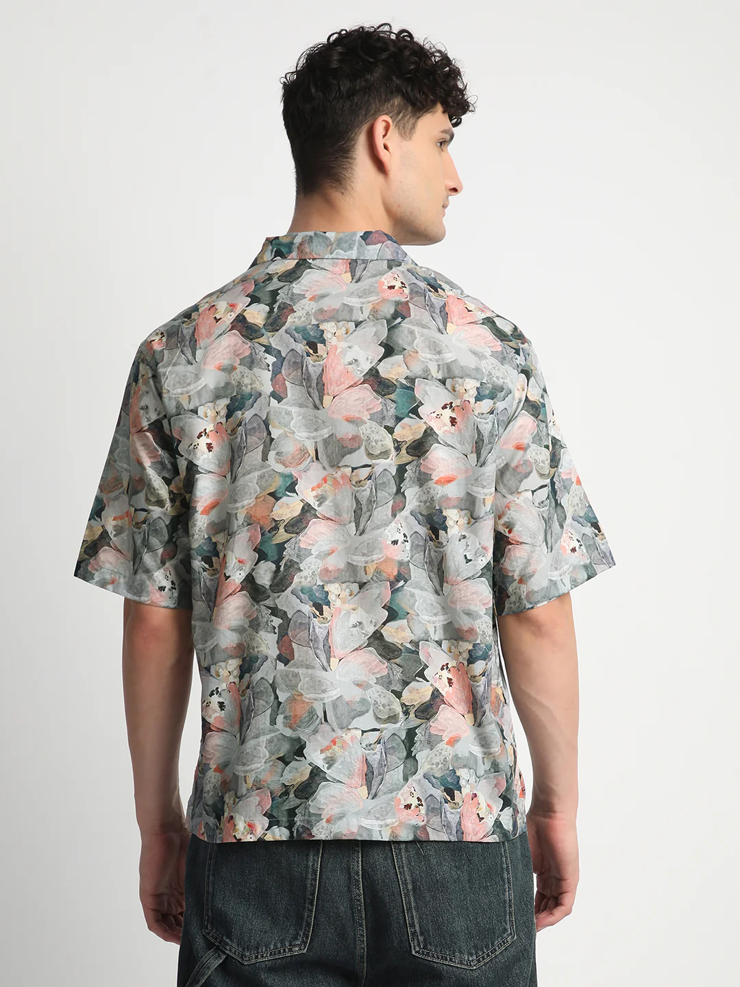 Floral Print Shirt for Men. - Image 4
