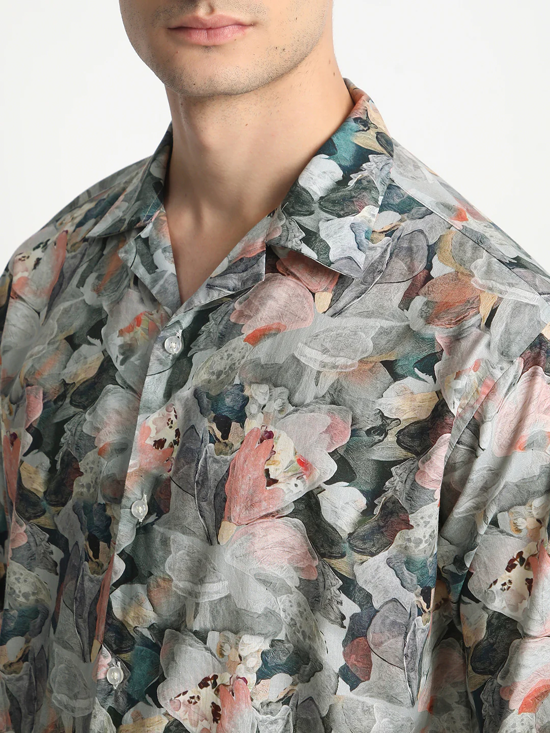 Floral Print Shirt for Men. - Image 8