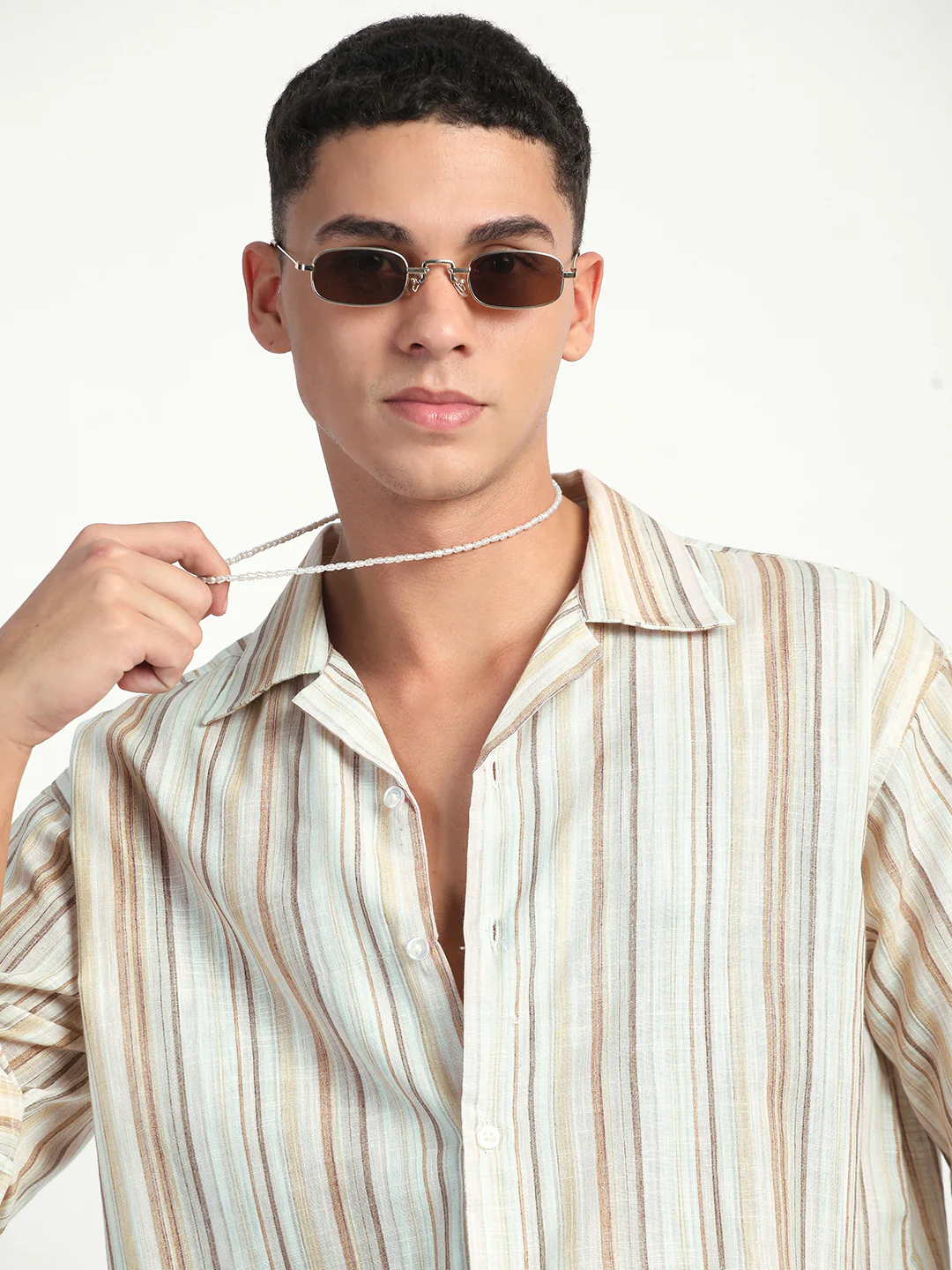 Multi Color Striped Shirt for Men. - Image 5