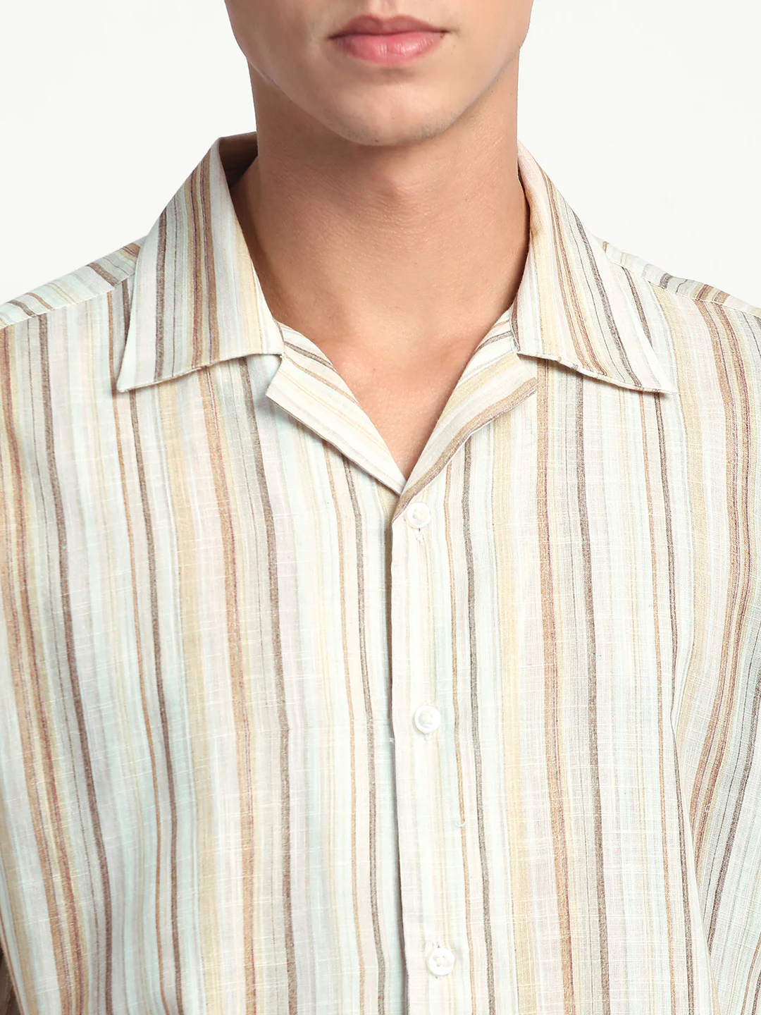 Multi Color Striped Shirt for Men. - Image 6