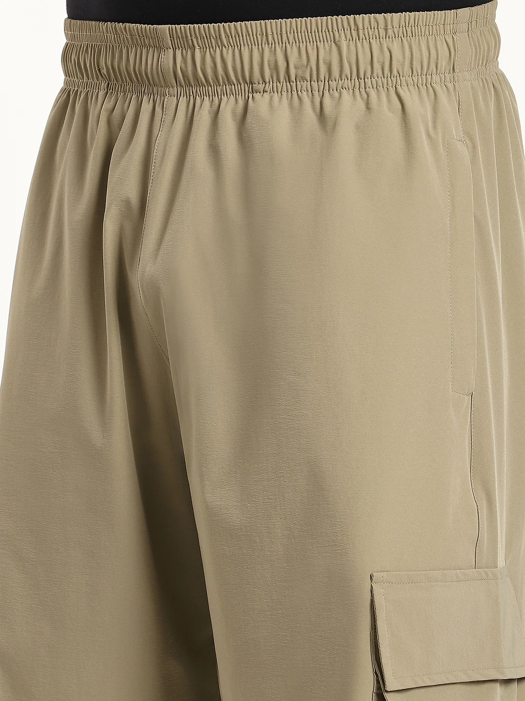 Plus Size Cargo Pants for Men (Khakhi) - Image 7