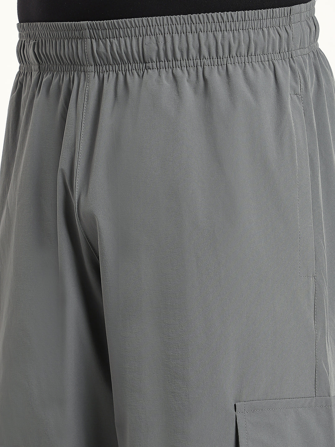 Plus Size Cargo Pants for Men (Grey) - Image 6