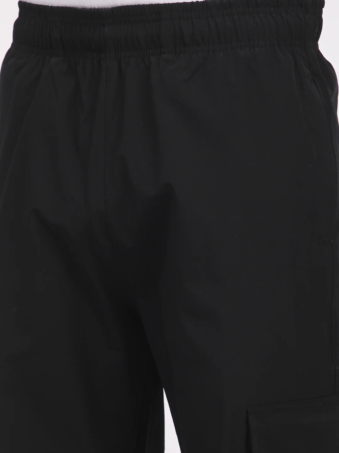 Straight Fit Cargo Pants For Men. (Black) - Image 6