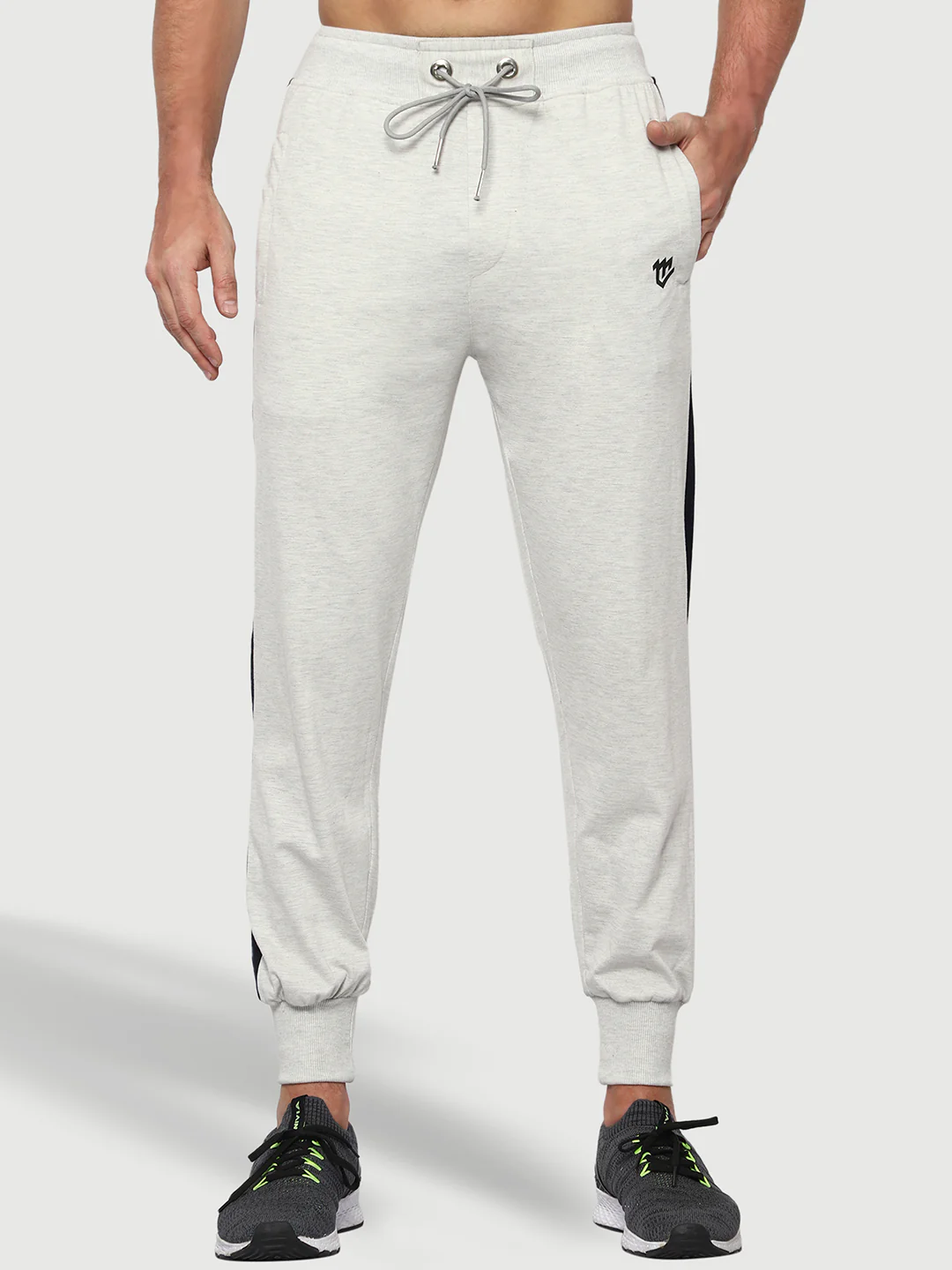 Side Stripe Cotton Track Pant for Men. - Image 3