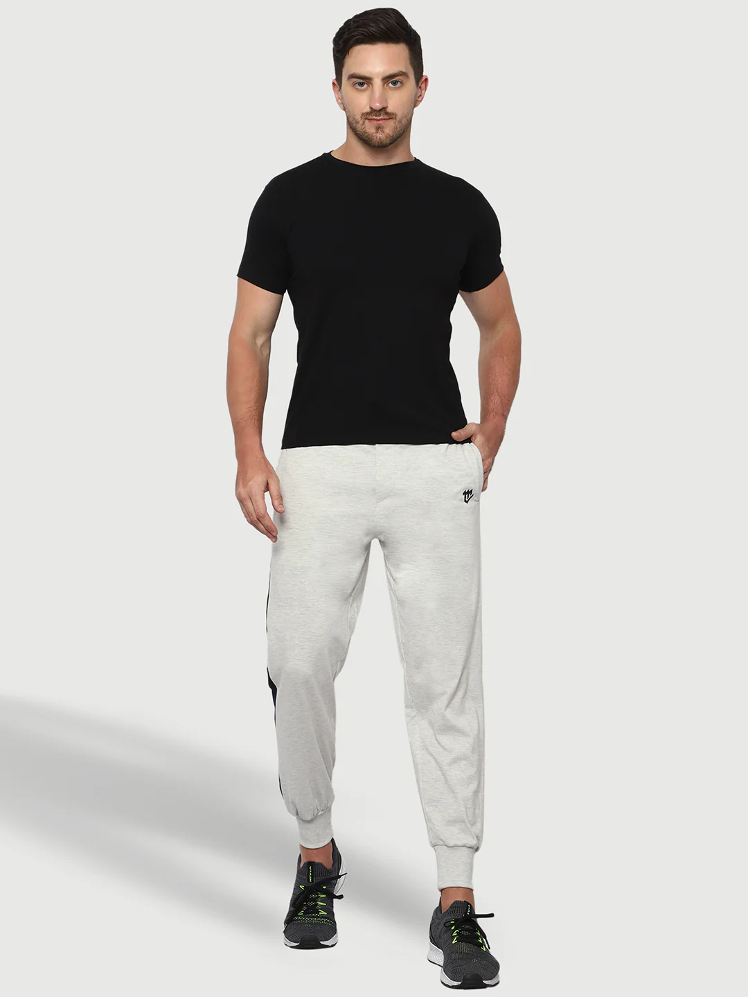 Side Stripe Cotton Track Pant for Men. - Image 6
