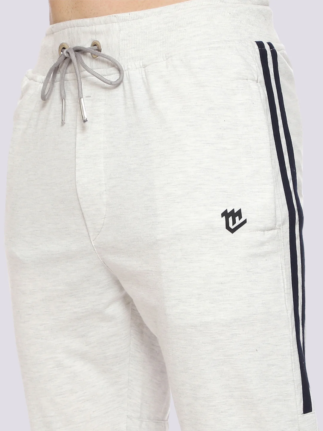 Side Stripe Cotton Track Pant for Men - Image 5