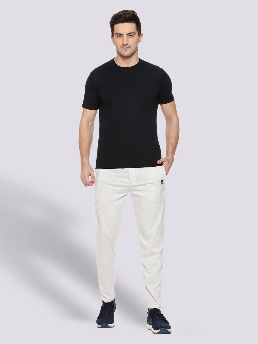 Side Stripe Cotton Track Pant for Men - Image 6