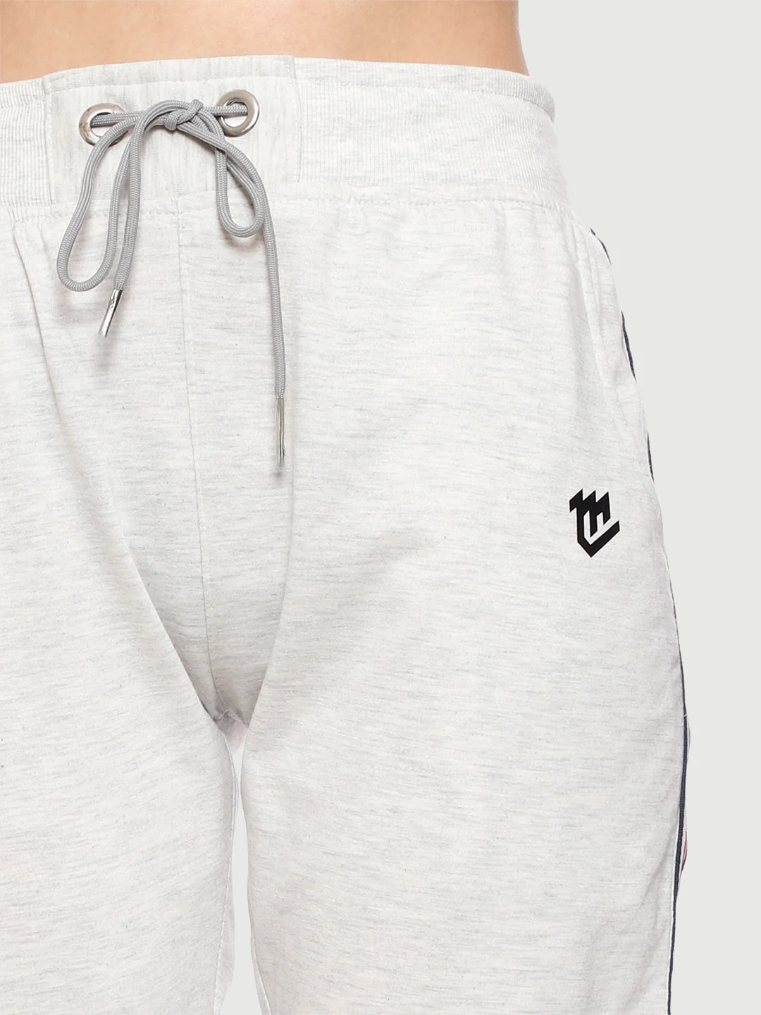 Colorful Side Stripe Cotton Track Pant For Women - Image 5